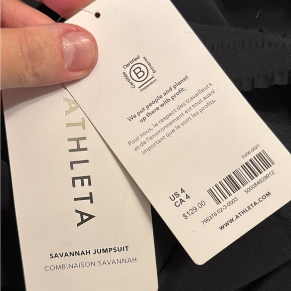 Athleta Savannah Jumpsuit // Black - Picture 16 of 16